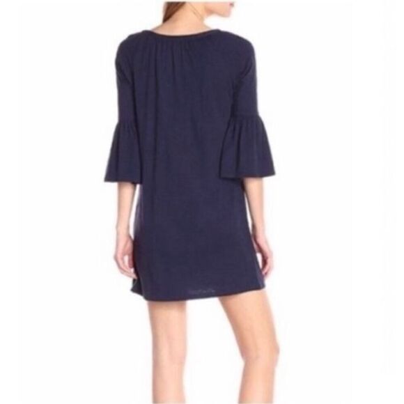 Lilly Pulitzer Del Lago Lightweight Bell Sleeve Tunic Dress Women's XS - Picture 2 of 11